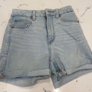 American Eagle Curvy High Rise Shorts 0